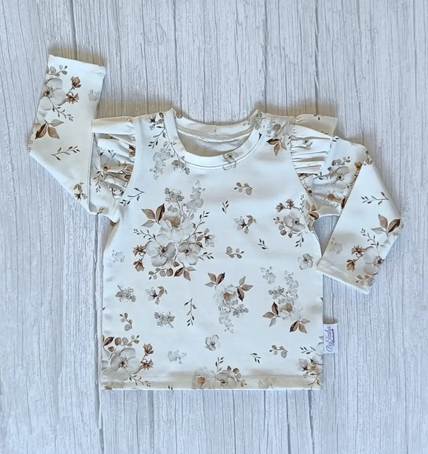 Longsleeve ruffle Jasmijn