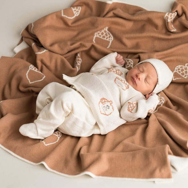 Newborn geboorteset apricorn | 0-3 maanden