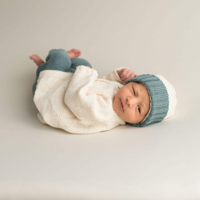 Newborn jasje ecru | 0-3 maanden