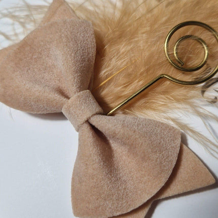 Haarstrik sinterklaas | Beige Suede