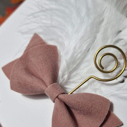Haarstrik sinterklaas | Oudroze Suede