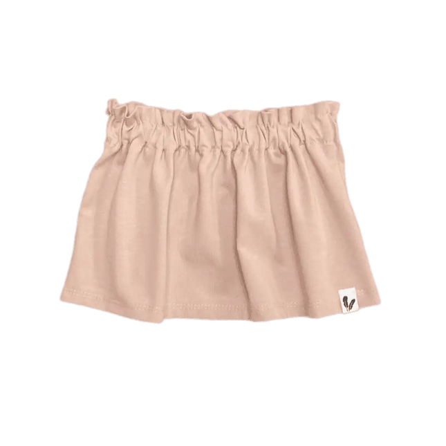 Rokje crepe soft pink