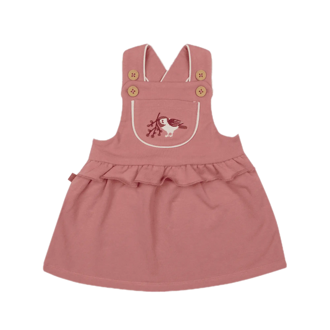 Little Robin Dungaree Dress