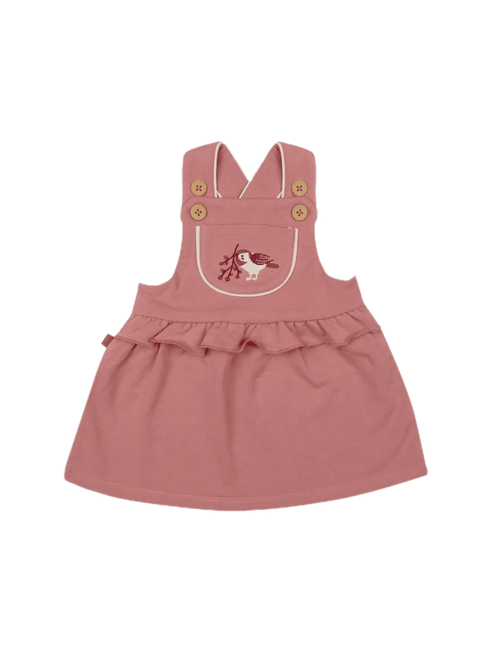 Little Robin Dungaree Dress