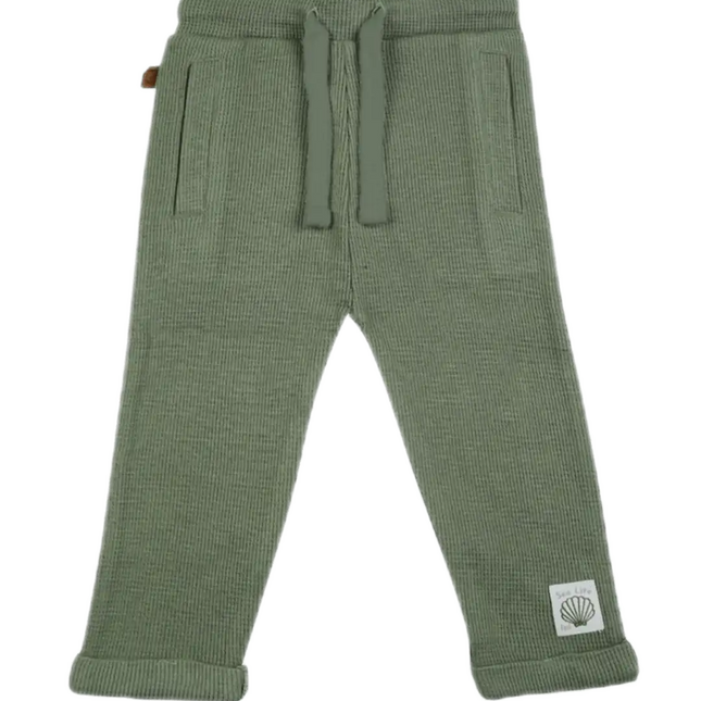 Waffle pants