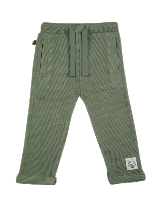 Waffle pants