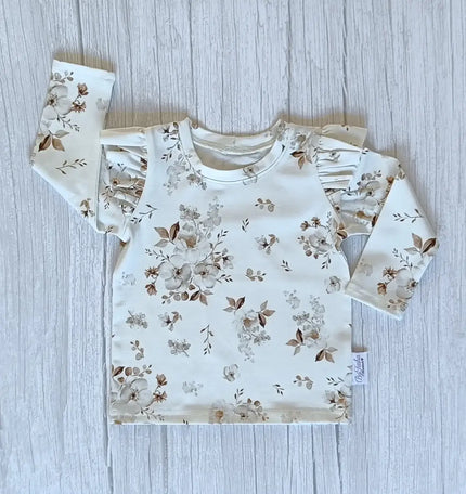 Longsleeve ruffle Jasmijn