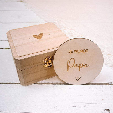 Zwangerschap aankondiging | Je wordt papa