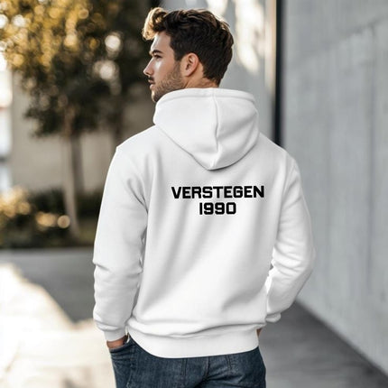 Gepersonaliseerde papa trui | Achternaam + Geboortejaar | Rug