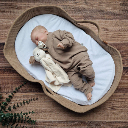 Sweater rib taupe