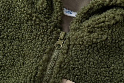 Teddy bomber army green