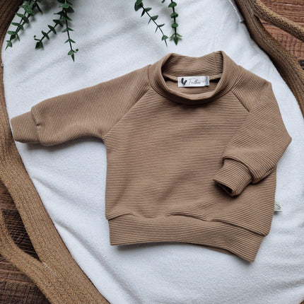 Sweater rib taupe