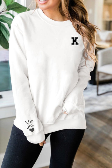 Gepersonaliseerde mama trui | Letter stoer