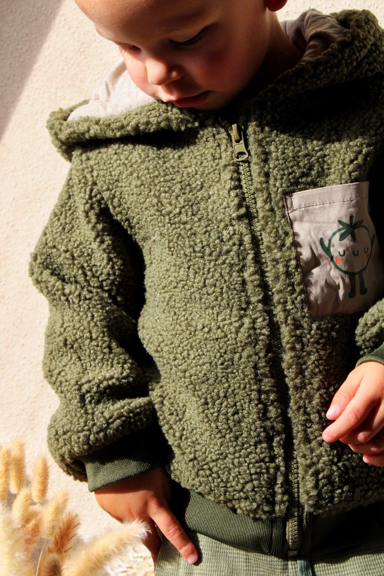 Teddy bomber army green