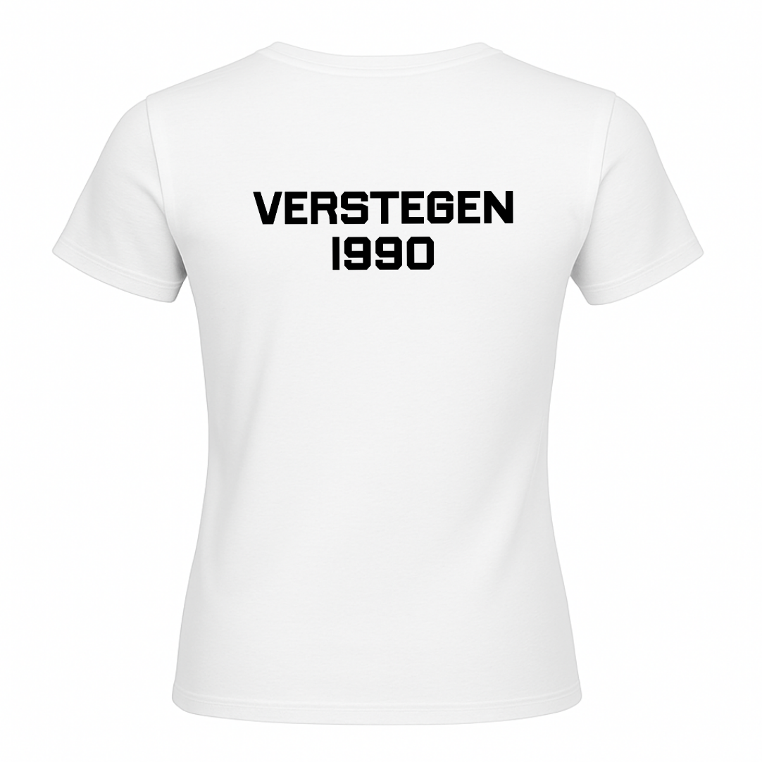 Mama t-shirt | Achternaam + Geboortejaar