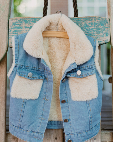 Denim bodywarmer