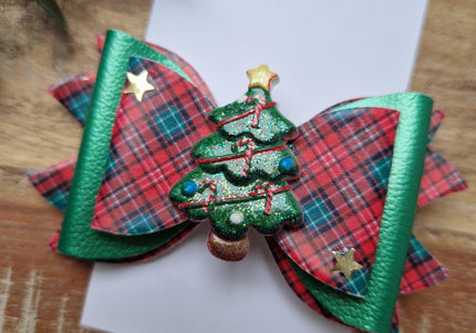 Haarstrik kerstboom