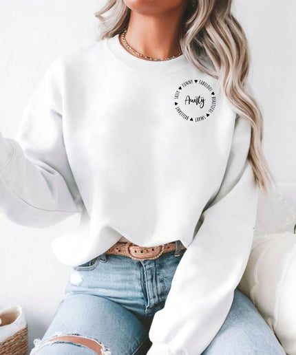 Gepersonaliseerde tante trui | aunt cirkel