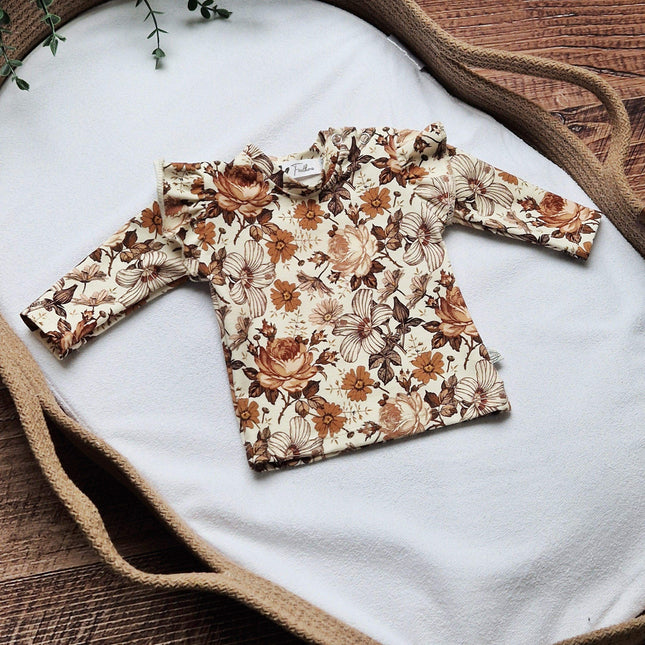 Longsleeve ruffle english garden
