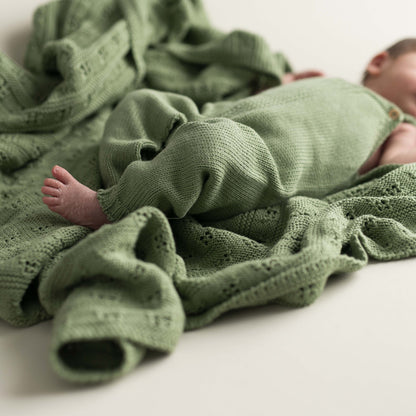 Newborn romperpakje bosgroen | 0-3 maanden | Pre-order