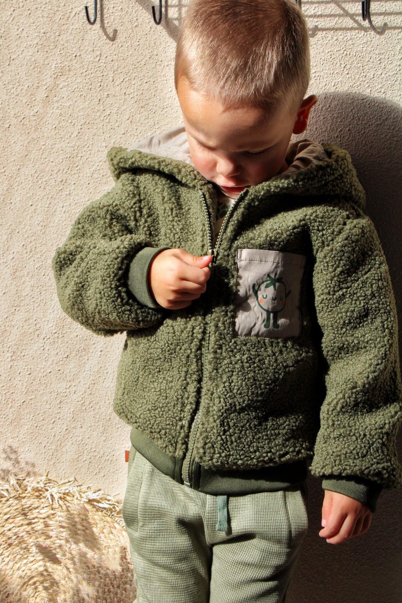 Teddy bomber army green