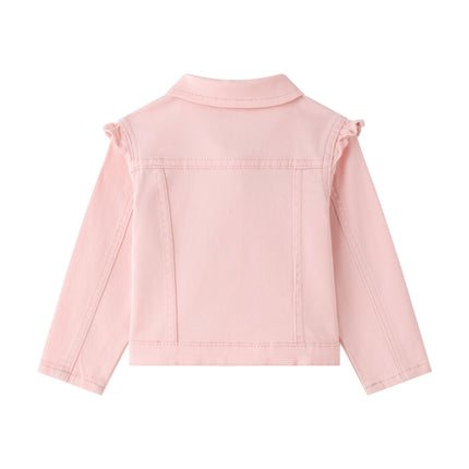 Denim jacket pink