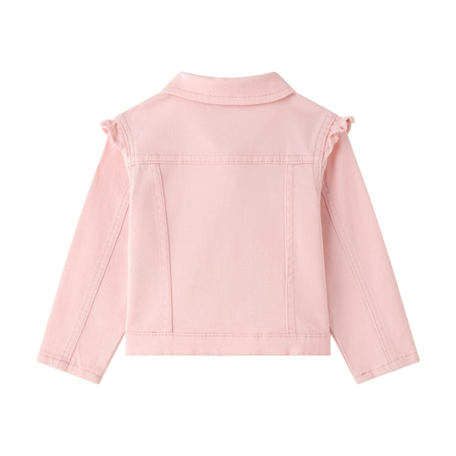 Denim jacket pink