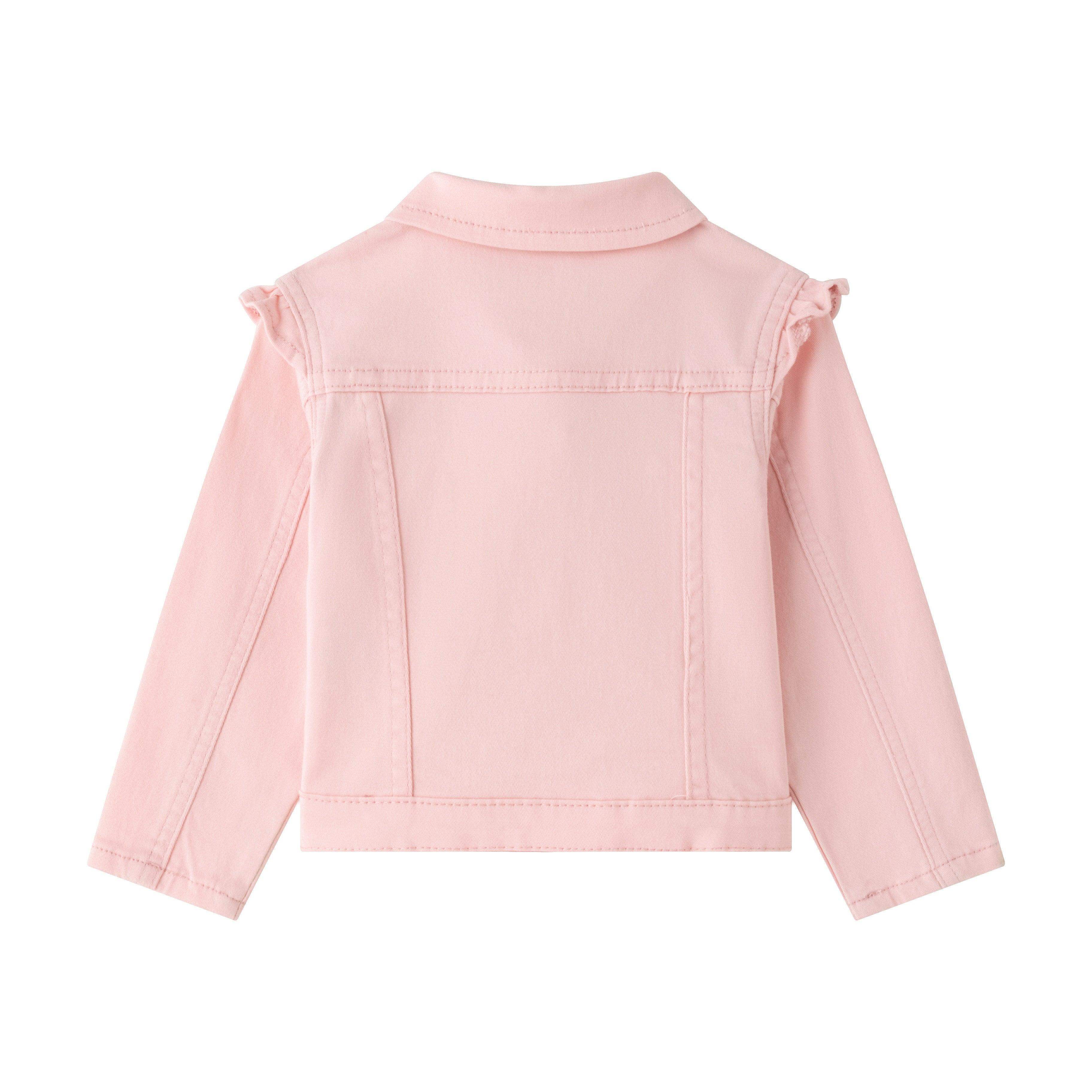 Denim jacket pink