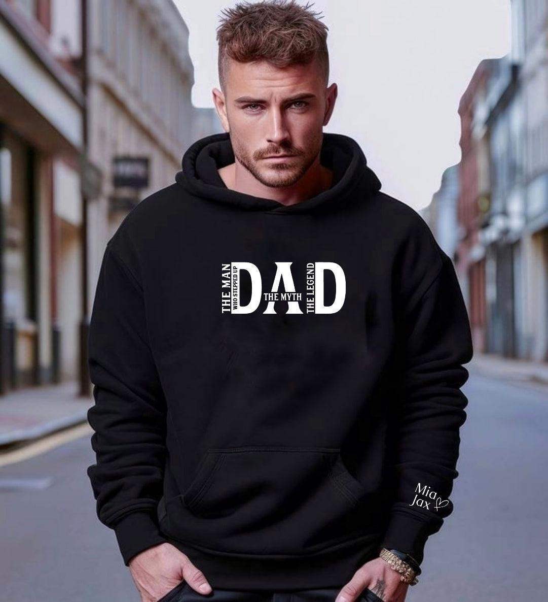 Papa hoodie | Dad the legend