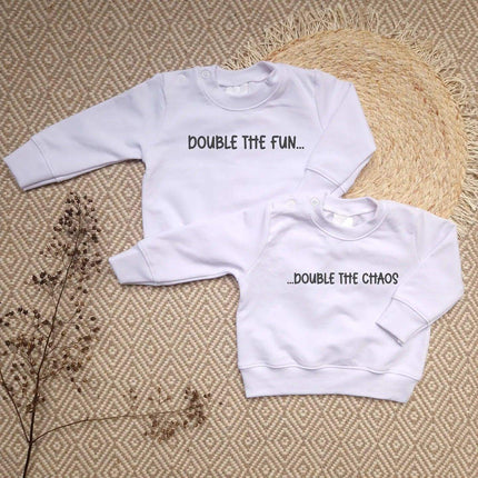 Baby sweater | Double the chaos