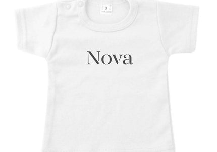 Baby t-shirt | Naam subtiel