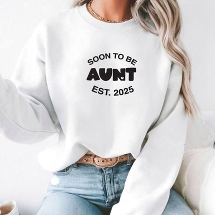Gepersonaliseerde tante trui | Soon to be aunt est.