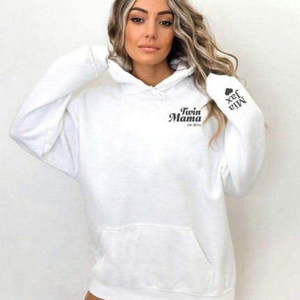 Mama hoodie | Twin mama est. 20xx