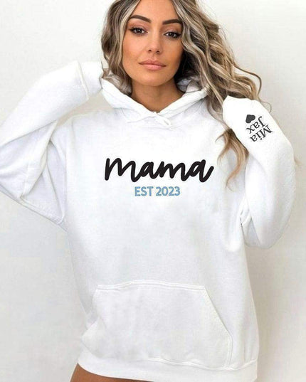 Mama hoodie | Mama est. | sierlijk