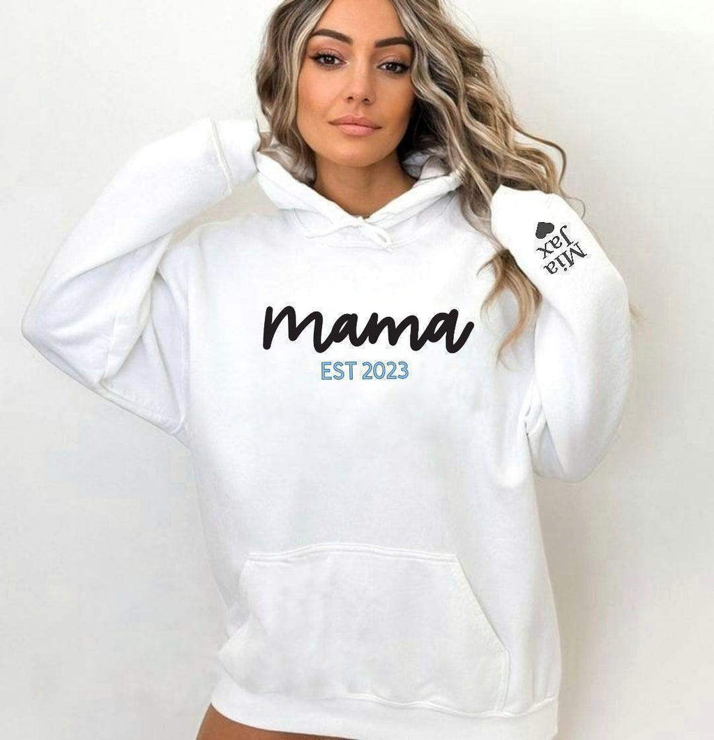 Mama hoodie | Mama est. | sierlijk