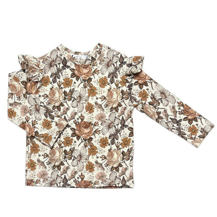 Longsleeve ruffle english garden