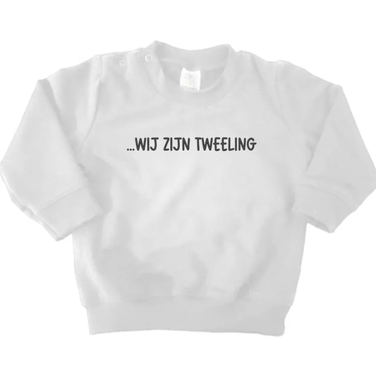 Baby sweater | Wij zijn tweeling