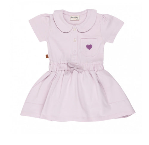 Lila dress heart