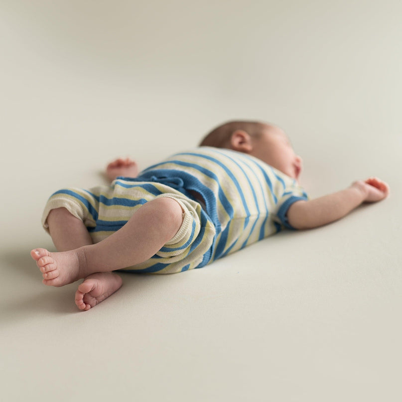 Newborn set | Zomer | Jeans striped